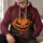 Jack-O'-Lantern Cats and Roses for Spooky Halloween Parties and Cozy Autumn Nights All-over Print Hoodie (Lightweight) - 6