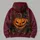 Jack-O'-Lantern Cats and Roses for Spooky Halloween Parties and Cozy Autumn Nights All-over Print Hoodie (Lightweight) - 5
