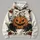 Spooky Black Cats, Jack-O’-Lantern & Roses for Halloween Night Celebrations All-over Print Hoodie (Lightweight) - 4