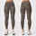 Ivory Charcoal Houndstooth Checks for Pilates Gym Commuting and Everyday Wear Leggings - 3