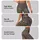 Ivory Charcoal Houndstooth Checks for Pilates Gym Commuting and Everyday Wear Leggings - 2