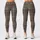 Ivory Charcoal Houndstooth Checks for Pilates Gym Commuting and Everyday Wear Leggings - 1