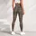 Ivory Charcoal Houndstooth Checks for Pilates Gym Commuting and Everyday Wear Leggings - 5