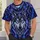 Celtic Wolf Moon Motif for Winter Nights and Nordic-Inspired Style All-over Print Unisex T-shirt - 5