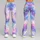 Pastel Starry Sky Gradient for Yoga, Pilates and Everyday Activewear Style for Women Leggings - 9