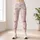 Blush Pink Bows and Rose Dots for Studio Sessions and Everyday Wear Leggings - 4