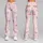 Blush Pink Bows and Rose Dots for Studio Sessions and Everyday Wear Leggings - 9