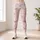 Blush Pink Bows and Rose Dots for Studio Sessions and Everyday Wear Leggings - 6