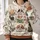Reading Dogs and Books for Cozy Book Club Evenings and Quiet Autumn Days at Home All-over Print Hoodie (Lightweight) - 2