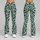 Emerald Green Leopard Spots for Pilates, Gym Training and Everyday Activewear for Women Leggings - 9