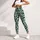 Emerald Green Leopard Spots for Pilates, Gym Training and Everyday Activewear for Women Leggings - 5