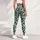 Emerald Green Leopard Spots for Pilates, Gym Training and Everyday Activewear for Women Leggings - 6