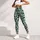 Emerald Green Leopard Spots for Pilates, Gym Training and Everyday Activewear for Women Leggings - 5