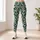 Emerald Green Leopard Spots for Pilates, Gym Training and Everyday Activewear for Women Leggings - 6