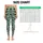 Emerald Green Leopard Spots for Pilates, Gym Training and Everyday Activewear for Women Leggings - 3