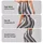 Ivory And Charcoal Vertical Pinstripes For Yoga Sessions And Everyday City Wear Daily Leggings - 2