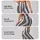 Ivory And Charcoal Vertical Pinstripes For Yoga Sessions And Everyday City Wear Daily Leggings - 2
