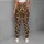 Warm Tan and Black Leopard Spots for Yoga, Gym Training and Everyday Activewear Style Leggings - 6