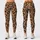 Warm Tan and Black Leopard Spots for Yoga, Gym Training and Everyday Activewear Style Leggings - 3