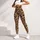 Warm Tan and Black Leopard Spots for Yoga, Gym Training and Everyday Activewear Style Leggings - 4
