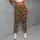 Warm Tan and Black Leopard Spots for Yoga, Gym Training and Everyday Activewear Style Leggings - 5