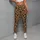 Warm Tan and Black Leopard Spots for Yoga, Gym Training and Everyday Activewear Style Leggings - 4