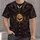 Gothic Bat Moon Rose Suit Motif for Halloween Night Celebrations All-over Print Unisex T-shirt - 1