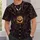 Gothic Bat Moon Rose Suit Motif for Halloween Night Celebrations All-over Print Unisex T-shirt - 6