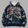Vintage Football Quarterback and Helmet Motifs for Game Day and Casual Weekend Wear All-over Print Hoodie (Lightweight) - 4
