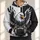 Spread-Wing Eagle Clutching Football for Game Day and Everyday Casual Wear All-over Print Hoodie (Lightweight) - 1