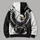 Spread-Wing Eagle Clutching Football for Game Day and Everyday Casual Wear All-over Print Hoodie (Lightweight) - 5