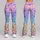 Pastel Leopard Spots With Ombre Color for Yoga, Gym Training and Outdoor Runs for Her Leggings - 9