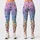 Pastel Leopard Spots With Ombre Color for Yoga, Gym Training and Outdoor Runs for Her Leggings - 3