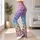 Pastel Leopard Spots With Ombre Color for Yoga, Gym Training and Outdoor Runs for Her Leggings - 11