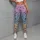 Pastel Leopard Spots With Ombre Color for Yoga, Gym Training and Outdoor Runs for Her Leggings - 5