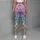 Pastel Leopard Spots With Ombre Color for Yoga, Gym Training and Outdoor Runs for Her Leggings - 5