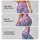 Pastel Leopard Spots With Ombre Color for Yoga, Gym Training and Outdoor Runs for Her Leggings - 2