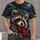 Snowy Woodland Raccoon With Holly For Cozy Winter Evenings And Nature Lovers All-over Print Unisex T-shirt - 4