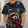 Snowy Woodland Raccoon With Holly For Cozy Winter Evenings And Nature Lovers All-over Print Unisex T-shirt - 5