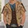Western Faux Three-Piece Ranchwear Style for Ranch Days, Country Concerts and Travel All-over Print Unisex T-shirt - 5
