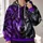 Split-Face Wolf Portrait for Bold Outdoor Style and Everyday Casual Wear for Wildlife Fans All-over Print Hoodie (Lightweight) - 2
