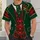 Emerald Tartan Holiday Blazer Look for Christmas Parties and Family Gatherings All-over Print Unisex T-shirt - 6