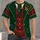 Emerald Tartan Holiday Blazer Look for Christmas Parties and Family Gatherings All-over Print Unisex T-shirt - 4