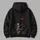 Skeleton With Red Balloon and Rose for Whimsical Halloween Nights All-over Print Hoodie (Lightweight) - 5
