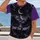 Moonlit Mountain Night Adventure for Halloween Hiking and Outdoor Exploration Lovers All-over Print Unisex T-shirt - 2