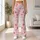 Pink Strawberry Rainbows for Yoga, Pilates, and Everyday Outings Leggings - 10