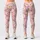Blush Pink Daisies For Yoga, Pilates, Errands, And Everyday Casual Wear Leggings - 1