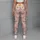 Blush Pink Daisies For Yoga, Pilates, Errands, And Everyday Casual Wear Leggings - 4