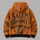 Vintage Salem Broom Co. Halloween Keepsake for Autumn Night Celebrations All-over Print Hoodie (Lightweight) - 5