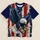 Bald Eagle And Distressed American Flag For Fourth Of July Celebrations And Patriotic Events All-over Print Unisex T-shirt - 1